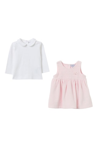 Jurk en T-shirt - Roze