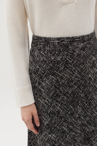 Midirok Hoge Taille - Zwart