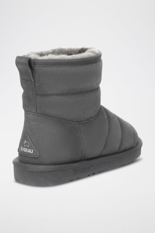 Bottines fourrées en nubuck Thornbill  - Gris