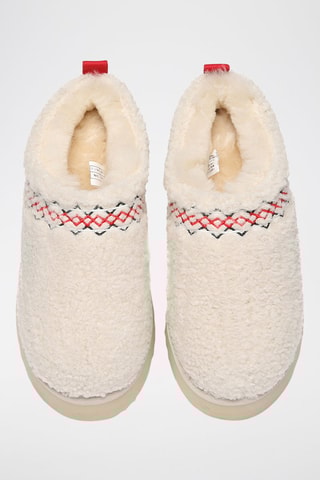 Sabots fourrés plateformes Lewin  - Beige