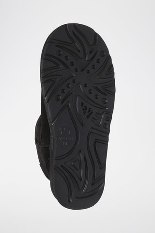 Bottines fourrées en nubuck Ostrich  - Noir