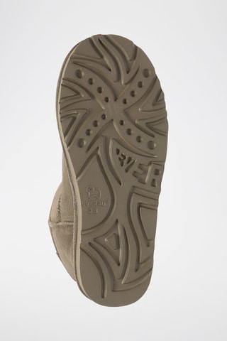 Bottines fourrées en nubuck Ostrich  - Gris