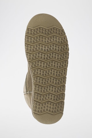 Bottines fourrées en nubuck Finch  - Gris