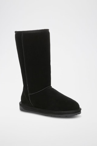 Bottes fourrées en nubuck Whistler  - Noir
