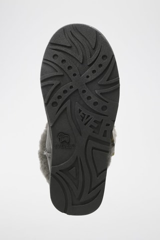 Bottines fourrées en nubuck Robin  - Gris