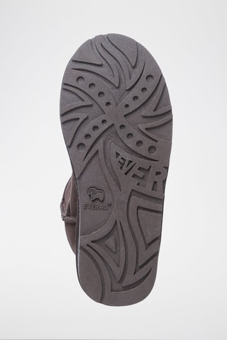 Bottines fourrées en nubuck Parrot  - Marron