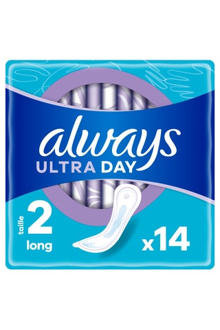 3 x 14 serviettes Always Ultra Day - Long - Taille 2