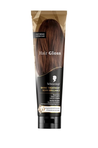 6 x Coloration soin Hair Gloss Schwarzkopf - Châtain Clair - 150 ml