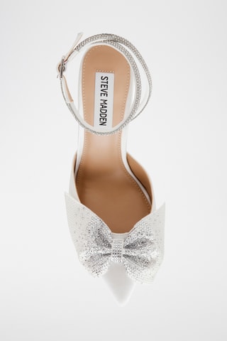 Escarpins en satin - Ivoire