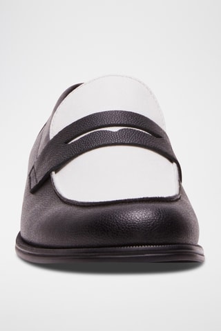 Mocassins en cuir - Noir
