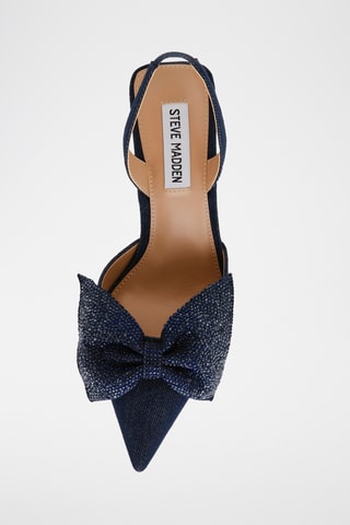 Escarpins en jean - Bleu marine