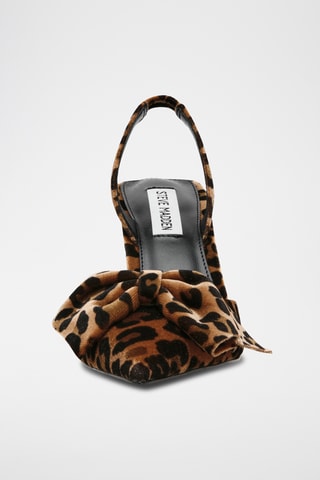 Escarpins en satin - Marron