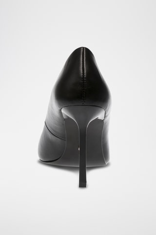 Escarpins en cuir de mouton - Noir