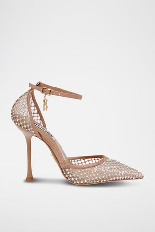 Escarpins en satin - Nude