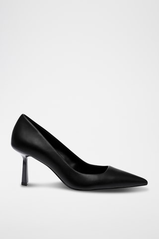 Escarpins en cuir de mouton - Noir