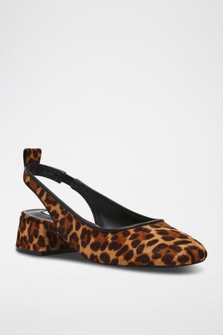 Escarpins en cuir - Marron