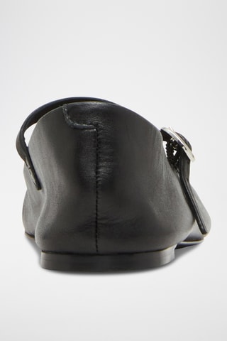 Babies en cuir - Noir