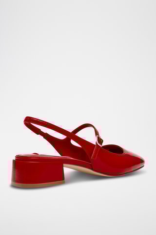 Escarpins vernis - Rouge