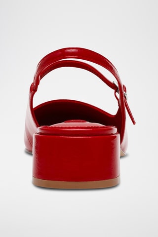 Escarpins vernis - Rouge