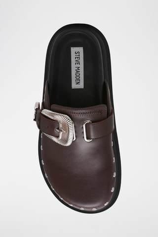 Sabots en cuir - Marron