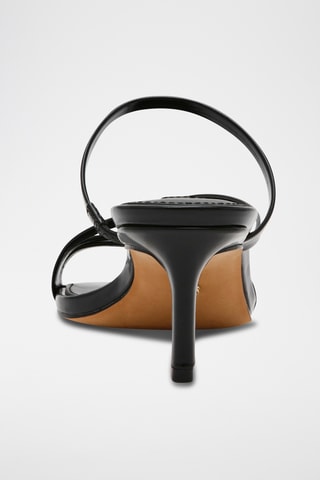 Mules à talons - Noir