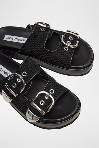 Mules plateformes - Noir