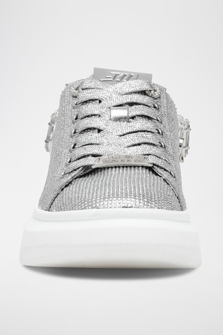 Baskets plateformes - Argenté