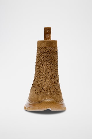 Baskets-chaussettes - Doré