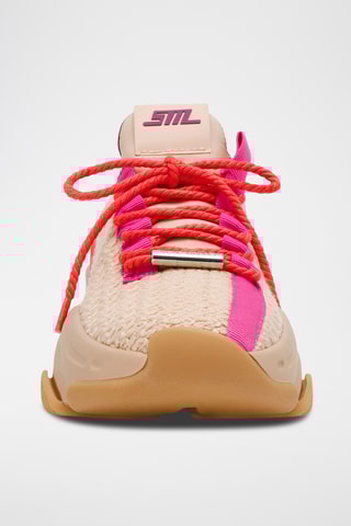 Baskets - Beige et corail