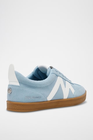 Baskets en nubuck -Ciel