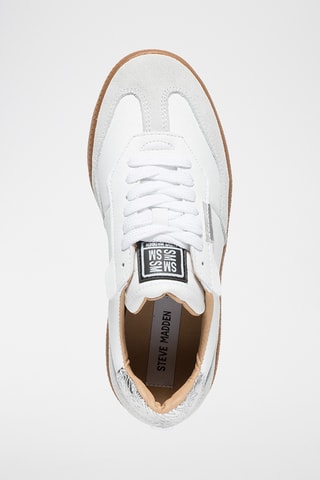 Baskets en nubuck - Blanc