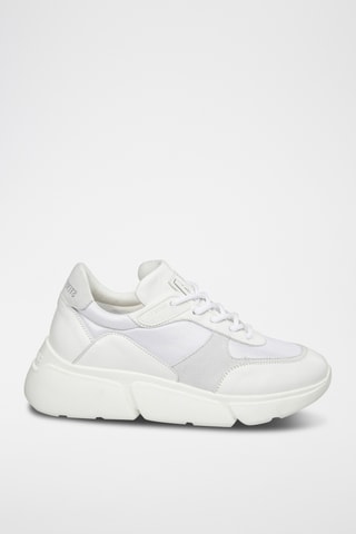 Baskets en cuir - Blanc