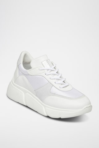 Baskets en cuir - Blanc