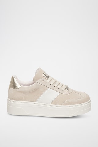 Baskets en nubuck - Beige