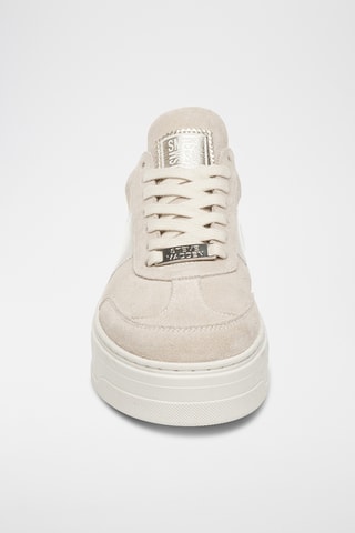 Baskets en nubuck - Beige