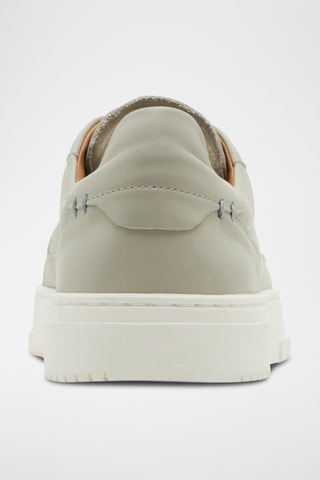 Baskets en cuir de veau - Gris clair