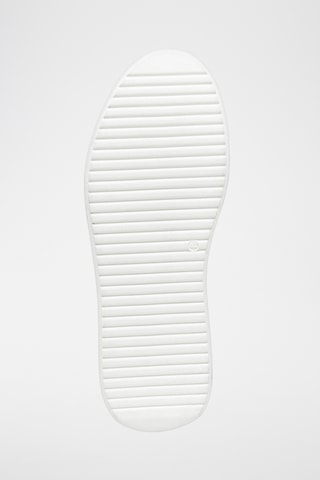 Baskets plateformes en cuir - Blanc