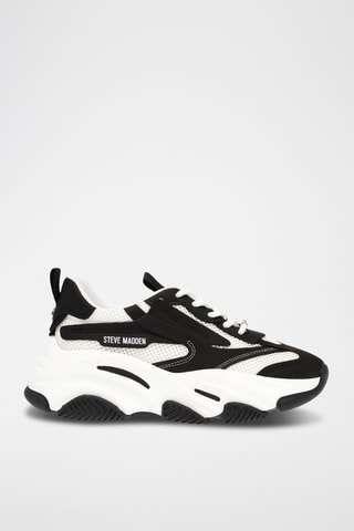 Baskets plateformes - Noir et blanc