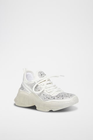 Baskets plateformes - Blanc