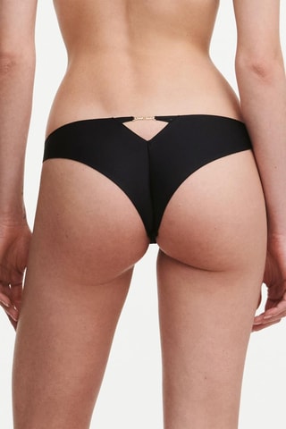 Tanga Metallx - Noir - Chantelle X