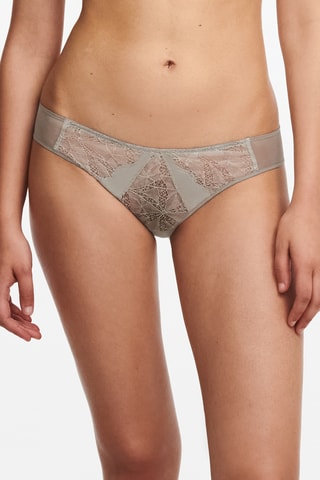 Tanga - Gris métallisé - Chantelle X