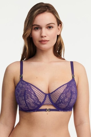 Soutien-gorge Txture - Violet - Chantelle X