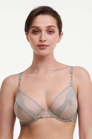 Soutien-gorge - Gris métallisé - Chantelle X