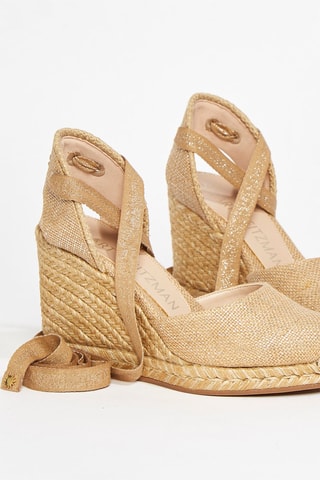 Espadrilles compensées Marguerita - Argenté