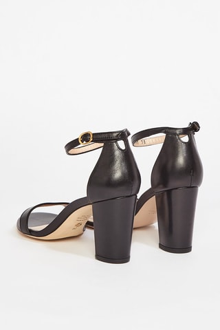 Sandales à talons en cuir Nearlynude - Noir