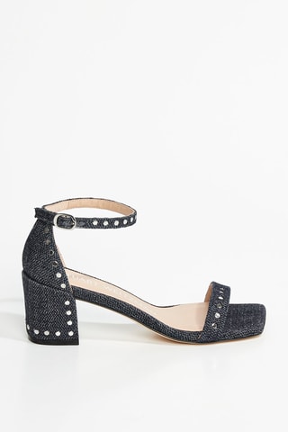 Sandales à talons Simple Sq Stud - Indigo