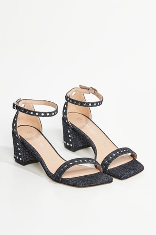 Sandales à talons Simple Sq Stud - Indigo