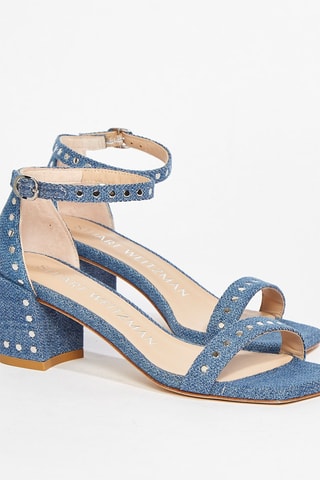 Sandales à talons Simple Sq Stud - Bleu