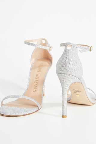 Sandales à talons - Argenté