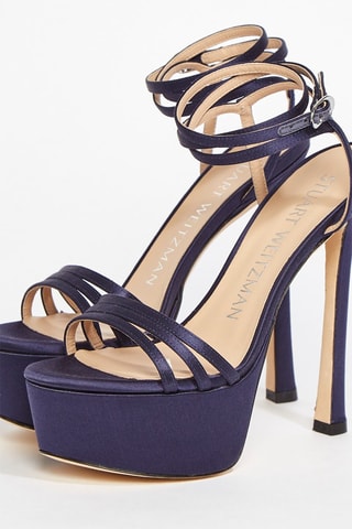 Sandales à talons Soiree145pltfrmsan - Bleu marine
